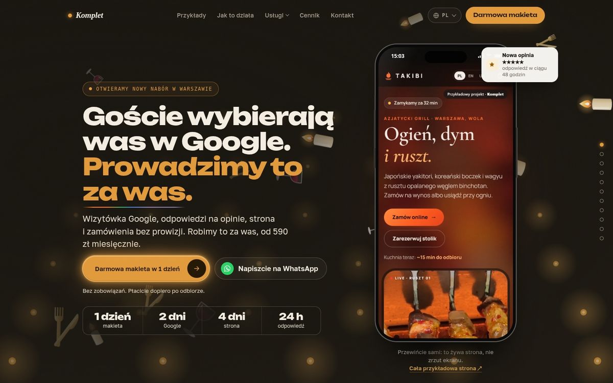 Komplet Digital website